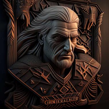 3D model Gwent The Witcher Card Game game (STL)